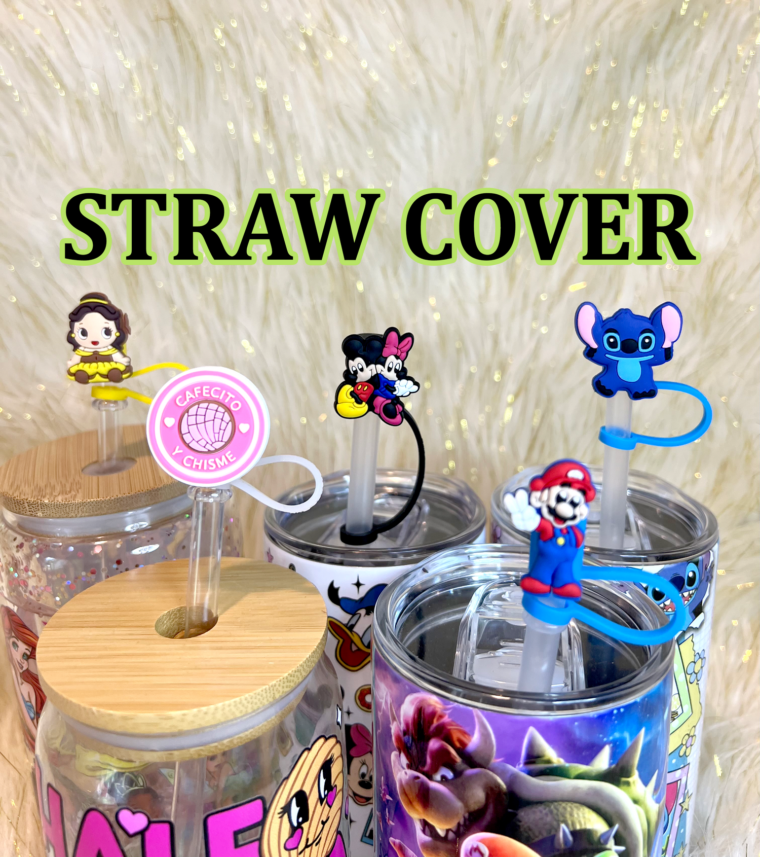 STRAW COVER -CUBRE POPOTES