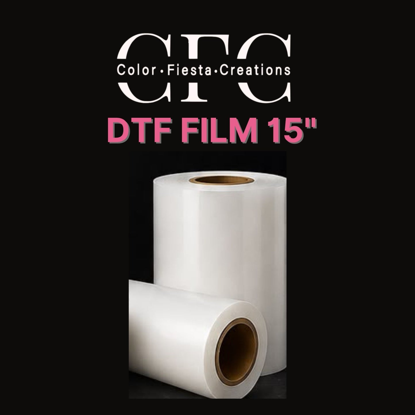 "KIT" Tintas DTF 250 ML + Film 15'' + Powder