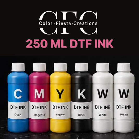 "KIT" Tintas DTF 250 ML + Film 15'' + Powder
